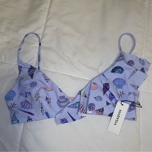 Marysia Newport Ruffle Bikini Top